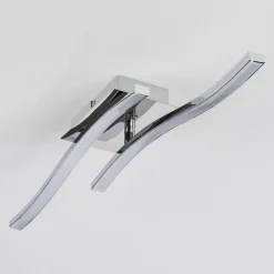 hofstein Plafonnier Biskopstorp LED Chrome, 1 lumière