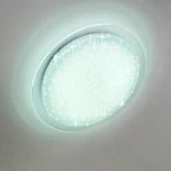 hofstein Plafonnier Bleik LED Blanc, 1 lumière, Télécommandes