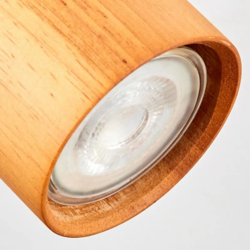 Luminaires Scandinaves-hofstein Plafonnier Blondo Écru, Noir, 2 lumières