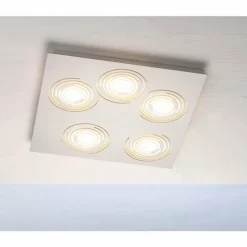 Luminaires Bopp Plafonnier Bopp GALAXY COMFORT LED Aluminium, 5 lumières* Éclairage Led