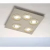 Luminaires Bopp Plafonnier Bopp GALAXY COMFORT LED Beige, 5 lumières* Éclairage Led