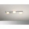 Luminaires Bopp Plafonnier Bopp Lamina LED Aluminium, 3 lumières* Éclairage Led