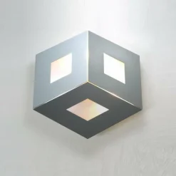 Luminaires Bopp Plafonnier Bopp-Leuchten BOX BASIC LED Aluminium, Multicolore, 3 lumières* Éclairage Led