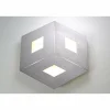 Luminaires Bopp Plafonnier Bopp-Leuchten BOX COMFORT LED Argenté, 3 lumières* Éclairage Led