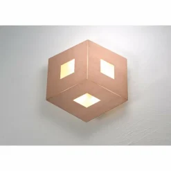 Lampes Dorées-Luminaires Bopp Plafonnier Bopp-Leuchten BOX COMFORT LED Or, Rose, 3 lumières