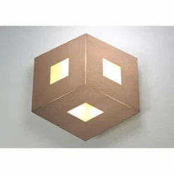 Lampes Dorées-Luminaires Bopp Plafonnier Bopp-Leuchten BOX COMFORT LED Or, Rose, 3 lumières