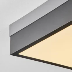 hofstein Plafonnier Bornos LED Anthracite, 1 lumière