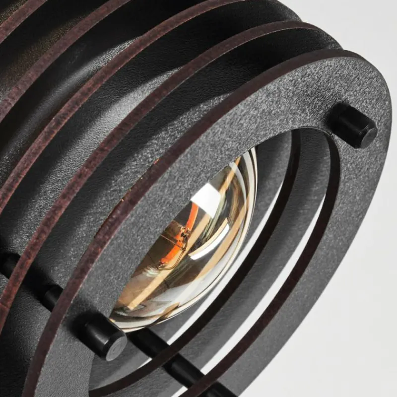 Luminaires Scandinaves-hofstein Plafonnier Boula Noir, 2 lumières