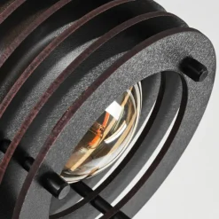 Luminaires Scandinaves-hofstein Plafonnier Boula Noir, 3 lumières