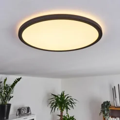 hofstein Plafonnier Boyero LED Noir, 1 lumière* Éclairage Led