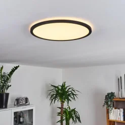 hofstein Plafonnier Boyero LED Noir, 1 lumière* Éclairage Led