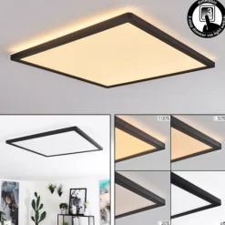 hofstein Plafonnier Boyero LED Noir, Blanc, 1 lumière