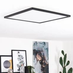 hofstein Plafonnier Boyero LED Noir, Blanc, 1 lumière