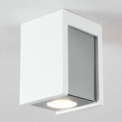 hofstein Plafonnier Braslo Chrome, Blanc, 1 lumière