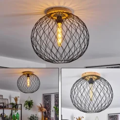 Style Boho-Chic-hofstein Plafonnier Bridgeport Écru, 1 lumière