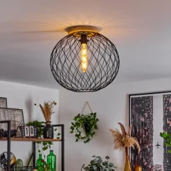 Style Boho-Chic-hofstein Plafonnier Bridgeport Écru, 1 lumière