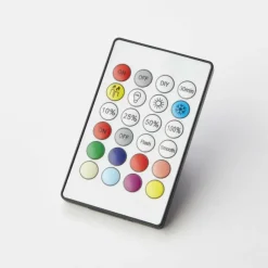 Luminaires Brilliant Plafonnier Brilliant Allie Blanc, 1 lumière, Télécommandes, Changeur de couleurs* Plafonniers