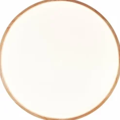 Luminaires Scandinaves-Luminaires Brilliant Plafonnier Brilliant Alson LED Brun, Blanc, 1 lumière, Télécommandes