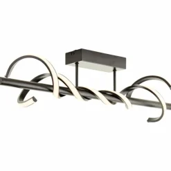 Luminaires Brilliant Plafonnier Brilliant Amalie LED Noir, 1 lumière* Éclairage Led