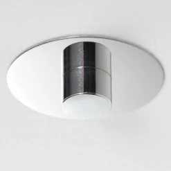 Lampes En Tissu-Luminaires Brilliant Plafonnier Brilliant Andria Chrome, Gris, 3 lumières