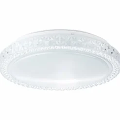 Luminaires Brilliant Plafonnier Brilliant Badria Blanc, 1 lumière* Plafonniers