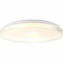 Luminaires Brilliant Plafonnier Brilliant Badria Blanc, 1 lumière* Plafonniers