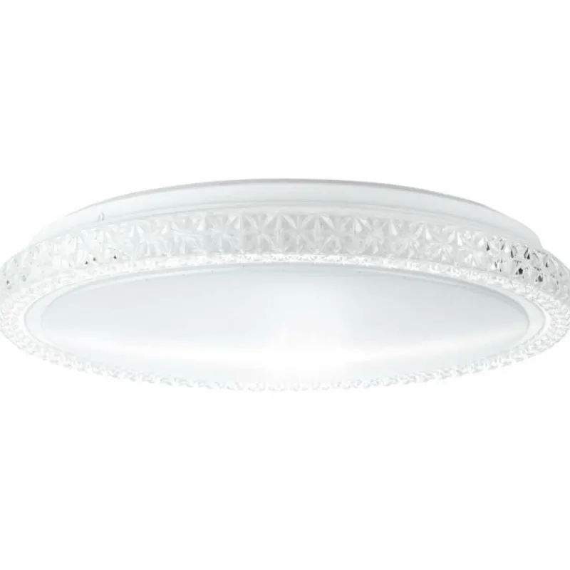 Luminaires Brilliant Plafonnier Brilliant Badria Blanc, 1 lumière* Plafonniers