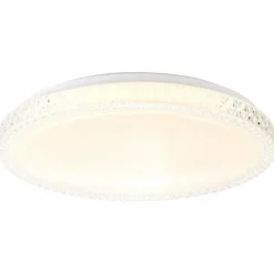 Luminaires Brilliant Plafonnier Brilliant Badria Blanc, 1 lumière* Plafonniers