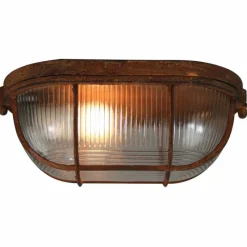 Luminaires Brilliant Plafonnier Brilliant Bobbi Rouille, 1 lumière