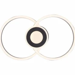 Luminaires Brilliant Plafonnier Brilliant Bray LED Noir, Blanc, 1 lumière* Éclairage Led