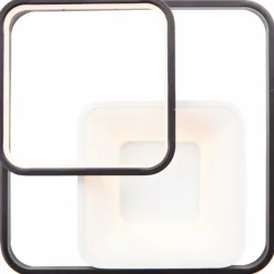 Lampes Industrielles-Luminaires Brilliant Plafonnier Brilliant Cava LED Blanc, 1 lumière