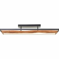 Luminaires Scandinaves-Luminaires Brilliant Plafonnier Brilliant Chaumont LED Brun, Noir, 1 lumière