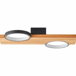 Luminaires Scandinaves-Luminaires Brilliant Plafonnier Brilliant Cheesy LED Noir, 1 lumière