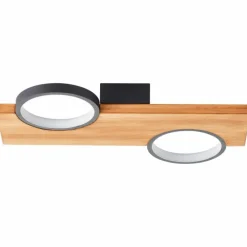 Luminaires Scandinaves-Luminaires Brilliant Plafonnier Brilliant Cheesy LED Noir, 1 lumière