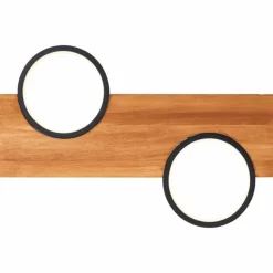 Luminaires Scandinaves-Luminaires Brilliant Plafonnier Brilliant Cheesy LED Noir, 1 lumière