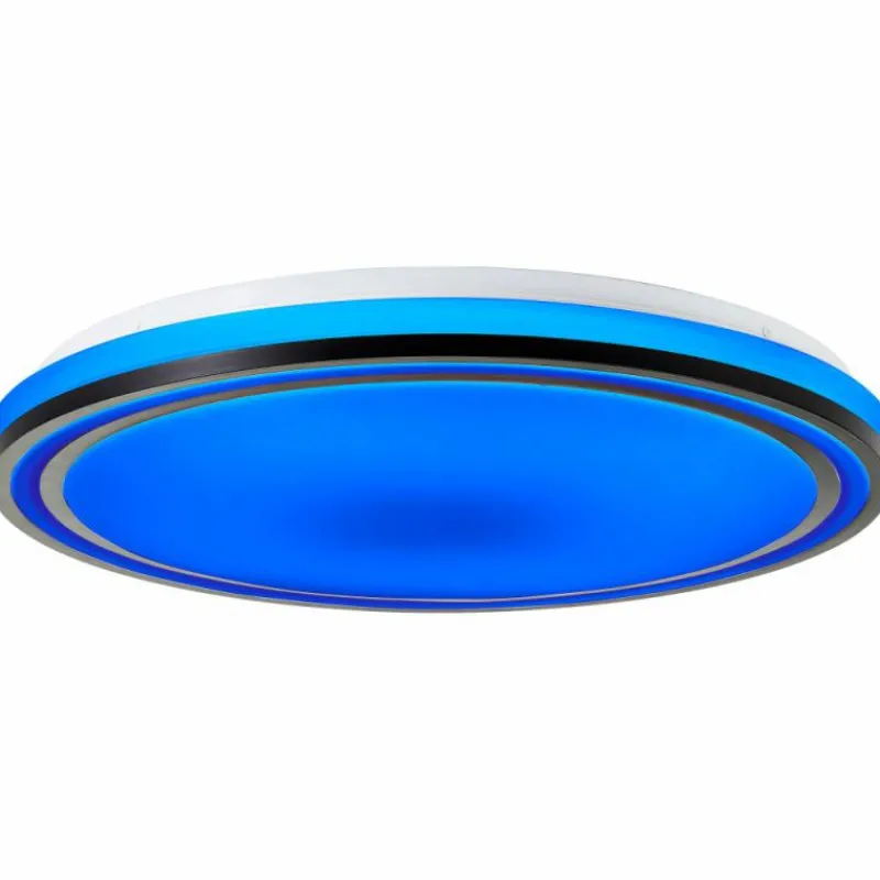 Luminaires Brilliant Plafonnier Brilliant Cloe LED Blanc, 1 lumière, Télécommandes