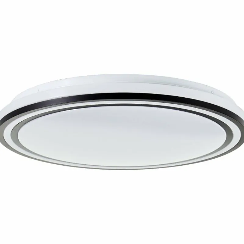 Luminaires Brilliant Plafonnier Brilliant Cloe LED Blanc, 1 lumière, Télécommandes