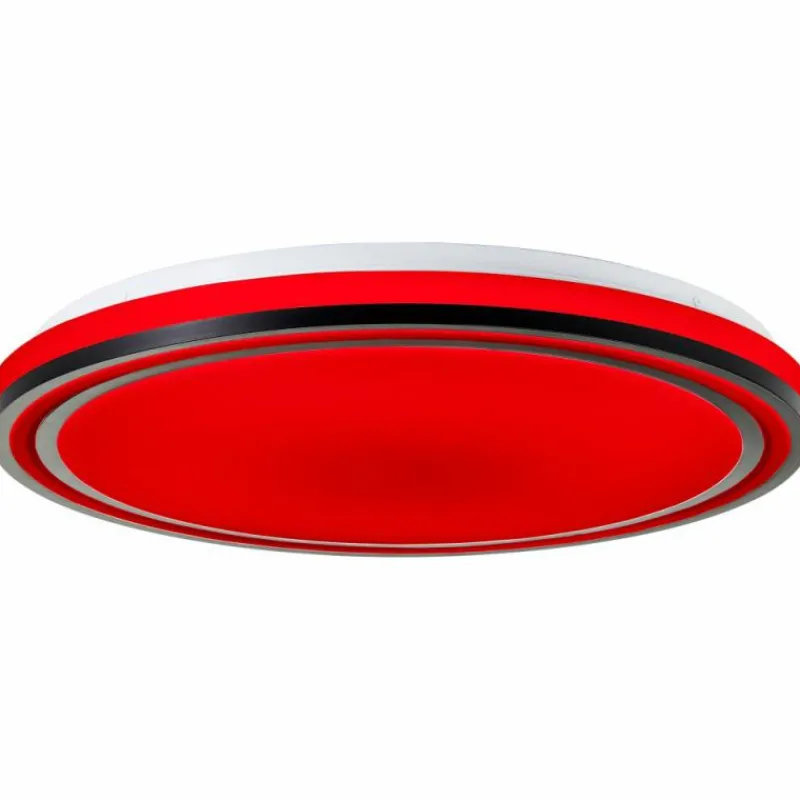 Luminaires Brilliant Plafonnier Brilliant Cloe LED Blanc, 1 lumière, Télécommandes