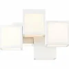 Luminaires Brilliant Plafonnier Brilliant Cubix LED Blanc, 1 lumière* Éclairage Led