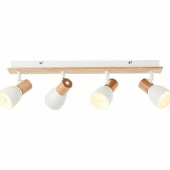 Luminaires Scandinaves-Luminaires Brilliant Plafonnier Brilliant Daintree Écru, Blanc, 4 lumières