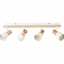 Luminaires Scandinaves-Luminaires Brilliant Plafonnier Brilliant Daintree Écru, Blanc, 4 lumières