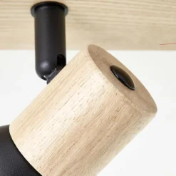 Luminaires Scandinaves-Luminaires Brilliant Plafonnier Brilliant Daintree Écru, Noir, 2 lumières