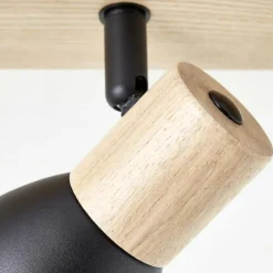 Luminaires Scandinaves-Luminaires Brilliant Plafonnier Brilliant Daintree Écru, Noir, 3 lumières