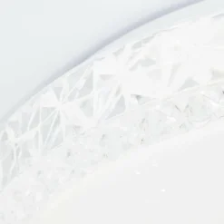 Luminaires Brilliant Plafonnier Brilliant Dasie LED Blanc, 1 lumière* Éclairage Led