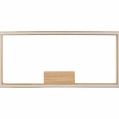 Luminaires Rustiques-Luminaires Brilliant Plafonnier Brilliant Delgrosso LED Bois clair, 1 lumière