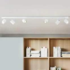 Luminaires Brilliant Plafonnier Brilliant Different Blanc, 6 lumières* Plafonniers