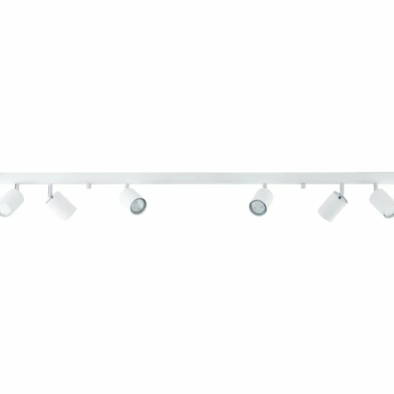 Luminaires Brilliant Plafonnier Brilliant Different Blanc, 6 lumières* Plafonniers
