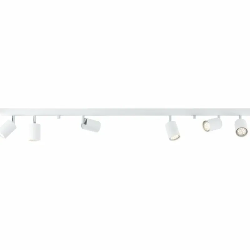 Luminaires Brilliant Plafonnier Brilliant Different Blanc, 6 lumières* Plafonniers