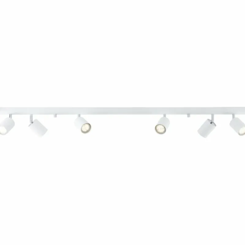 Luminaires Brilliant Plafonnier Brilliant Different Blanc, 6 lumières* Plafonniers