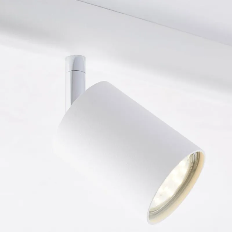 Luminaires Brilliant Plafonnier Brilliant Different Blanc, 6 lumières* Plafonniers